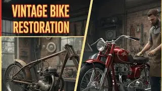 Vintage Bike Restoration | Old Motorcycle Repair & Shine&rdquo;