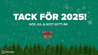 Tack f&ouml;r 2025 - Vi p&aring; RF-SISU Stockholm &ouml;nskar er alla en riktigt God Jul och Gott nytt &aring;r!