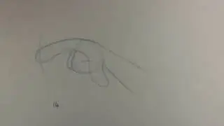 Hand Pressing Button 001