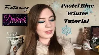 Devinah Cosmetics Star Chasers Tutorial - Winter Pastel Blue