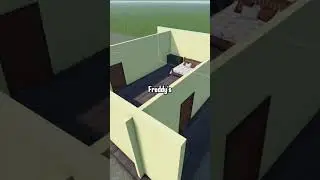 So I made a FNAF game in ROBLOX... (PART 1) #roblox #shorts