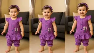 ✨Baby Dress ✨Baby Top and  Short Pant Cutting and stitching 1 Years Girl ✨Baby Frock ✨