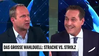Strache gegen Strolz: Das große Wahlduell