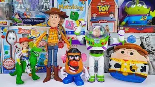 Box filled with Toy Story Collection | Toy Story Woody & Jessi & Buzz Lightyear & Potato Head