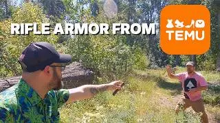 Can Level 4 Armor Plates From TEMU Actually Stop Bullets?!