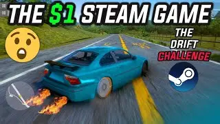 THE DRIFT CHALLENGE - The Cheap $1 Steam Game is Good?