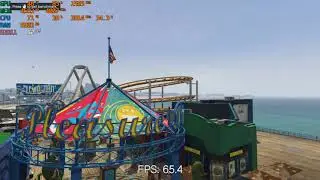 Alienware 15r4 GTA V Benchmark