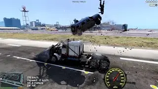 GTA V Messing with police, Phantom Wedge, script mods fun 1