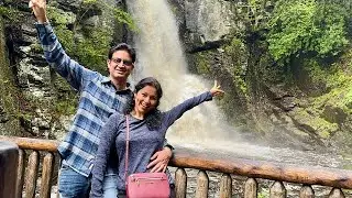 Visit to Poconos:Enjoyed Waterfalls and water park🥰#couplegoal #foryou #vlogger #travellover #vlogs 