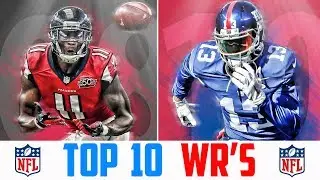 Top 10 NFL WIDE RECEIVER 2017 - NFL WR Rankings - Julio Jones Odell Beckham Antonio Brown Mike Evans