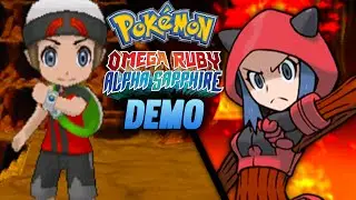 Pokemon Omega Ruby & Alpha Sapphire DEMO GAMEPLAY!!