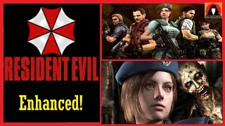 Resident Evil 1 (Jill Valentine) | RE:Enhanced 4K Mod - Let's continue playing!