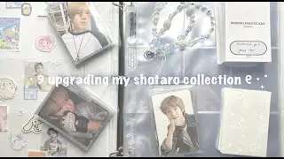 kpop binder maintenance 1 // setting up my shotaro collection