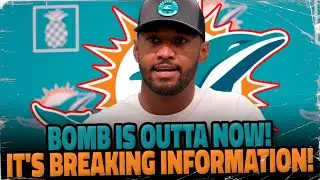 🐬🔺 [NOT YOUR EVERYDAY UPDATE!] SOMETHING BIG JUST CAME UP! HOT NEWS FROM NOW! MIAMI DOLPHINS NEWS!