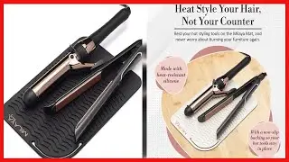 Great product -  Professional Large Silicone Heat Resistant Styling Station Mat for All Hair Irons,