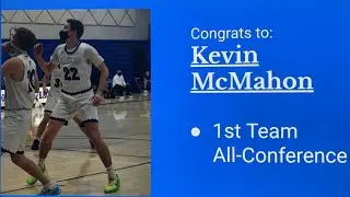 Kevin McMahon - 1st Team All-Conference