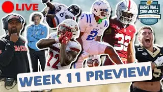 LIVE Week 11 ACC Football Preview | New CFP Rankings, Wake Forest-Virginia, FSU-Clemson, MORE!