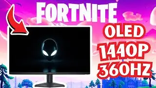 Best Monitor For Competitive Fortnite Players (360hz, OLED, 1440p)