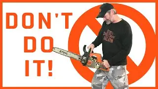 WARNING: Never Do This To ANY Chainsaw
