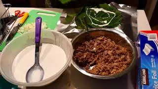 Fijian Palusami- step by step