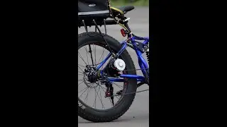Fat E-Bike from DC Motor 24V 350W #Shorts