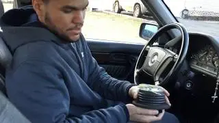 BMW E34 3 spoke Steering Wheel install Part 1