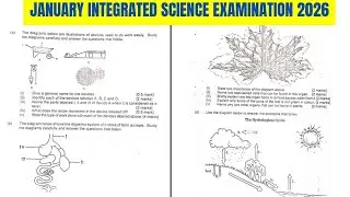 BECE January 2026 Integrated Science Mock 1 Questions and Answers