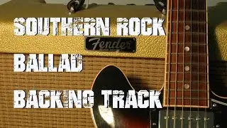 southern rock ballad -  backing track