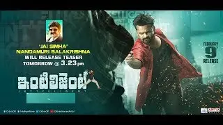 INTELLIGENT TEASER//ADHIRIPOYINDHI//SAIDHARAMTEZ//DHARMABHAI