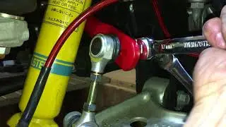 ND Miata front swayer end link install