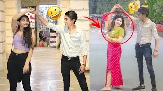 Sudden Dance With Strangers Cute Girls || Yours Justin