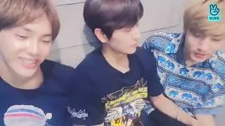 [HYUNJAE HAKNYEON ERIC VLIVE 180809] back again