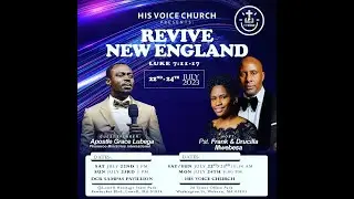 Revive New England - Day 3 | Apostle Grace Lubega
