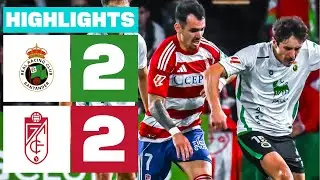 R. RACING CLUB 2 - 2 GRANADA CF | RESUMEN LALIGA HYPERMOTION