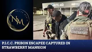 P.I.C.C. PRISON ESCAPEE CAPTURED IN STRAWBERRY MANSION