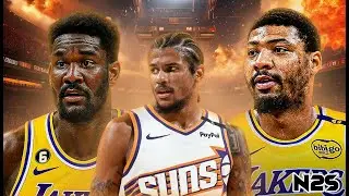 NEW LOOK LAKERS vs SUNS - Marcus SMART - Deandre AYTON - Jalen GREEN - NBA 2K25