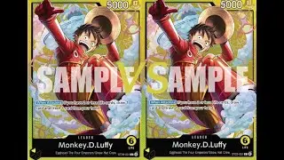 [Op14 One Piece Card Game] ST29 Luffy Mirror Match