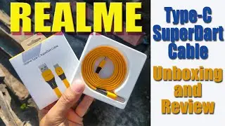 REALME 65W TYPE-C SuperDart Cable Unboxing & Review