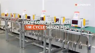 Kpower Servo Durability Test &mdash; 1,000,000+ Cycle Lifetime Stress Test #kpowerservo #servo #factory