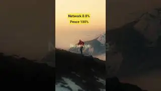 Network 0% | Peace 100% ✨।#shorts #peace #nature #digitaldetox #mountains #sukoon #travel #noservice