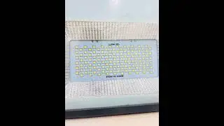 100W LED FLOOD LIGHT @K​⁠light #india #electroniccomponent #ledlights #1milion #1milion #savearavali