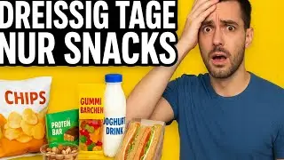 Drei&szlig;ig Tage nur Snacks aus dem Supermarkt. Gesund oder komplette Katastrophe