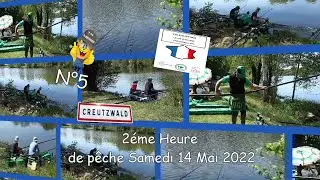 N°5 Pôle Elite 2ème heure pêche du Samedi 14 Mai 2022