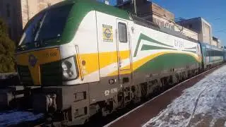 Mura IC indul az 500-as GYSEV Vectronnal Győrből