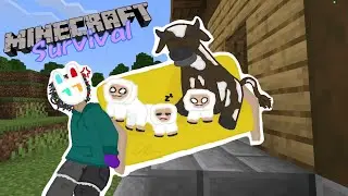 Interior time! and abandoned babys!? | Minecraft survivel | Ep. 2