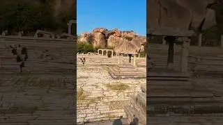 Achyutaraaya Temple Pushkarani | Ancient Sacred Water Tank of Hampi