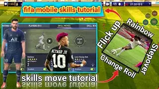FIFA MOBILE 22 skills move tutorial how to dribbling type and trick !