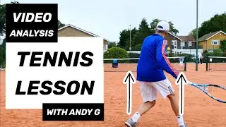 Video Analysis Tennis Lesson With Andy G