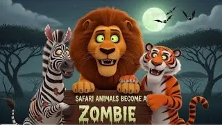 ABC Zombie Safari Animal Sounds Song |Learn Animals Names and their Sounds |Kids Nursery Rhyme