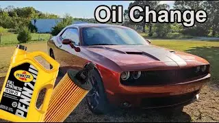 Oil Change on a 2023 Dodge Challenger SXT